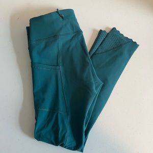 lululemon Fast and Free Crop Tights Size 4